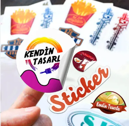 Etiket Sticker Baskı Etiket ve Sticker Baskı