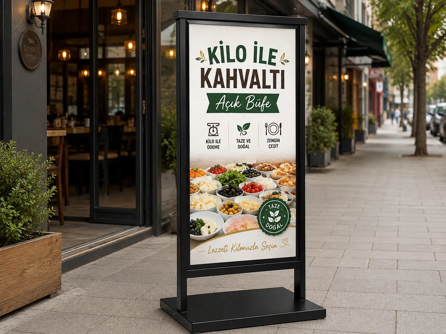 Kaldırım Panoları Kaldırım Panoları Reklam ve Yönlendirme