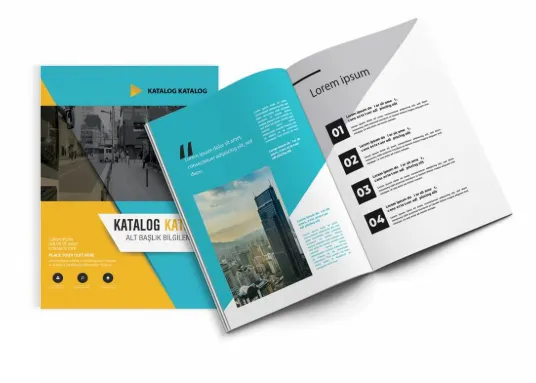 Katalog Baskı Kurumsal Katalog Baskı
